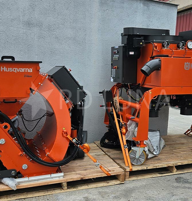 No te pierdas el vídeo del equipo de granallado 2-48 DS + DC 2-48 de Husqvarna