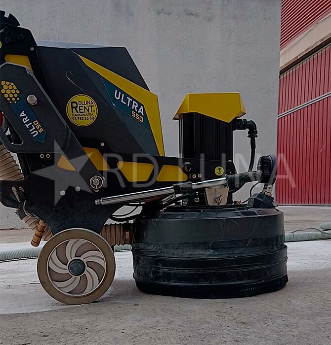 Alquiler Pulidora HTG 550 Plus para la preparación de superficies