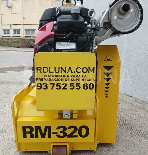 Conoce la fresadora RM-320 de Airtec con motor gasolina - 2