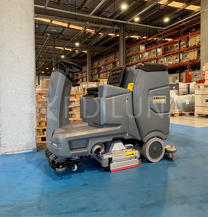 Puesta en marcha de la fregadora industrial Kärcher BR 110 Classic