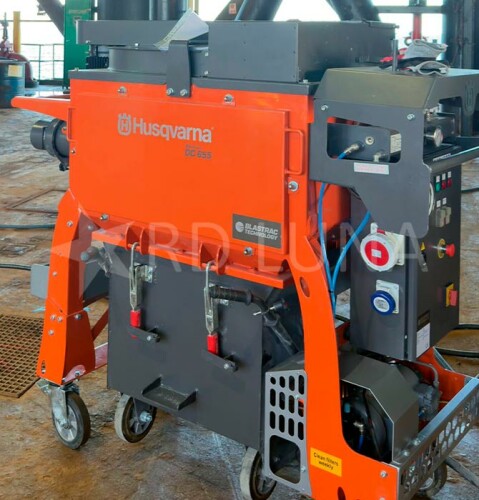 Entrega de un equipo de granallado industrial en una plataforma petrolífera - 5