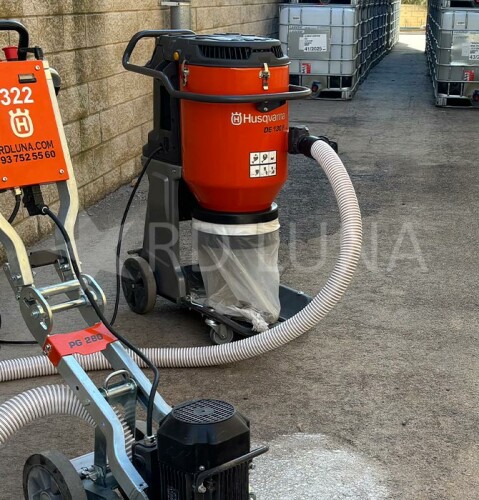Aspirador DE 130 H de Husqvarna para trabajos de preparación de superficies - 0